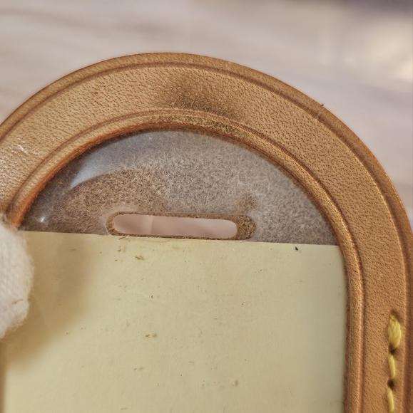 Louis Vuitton Set Vachetta Vintage Luggage Tag & Handle Strap X 2✨ - Picture 16 of 16